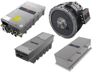 Danfoss Editron 車載用モータ・インバータ・DC/DCコンバータ