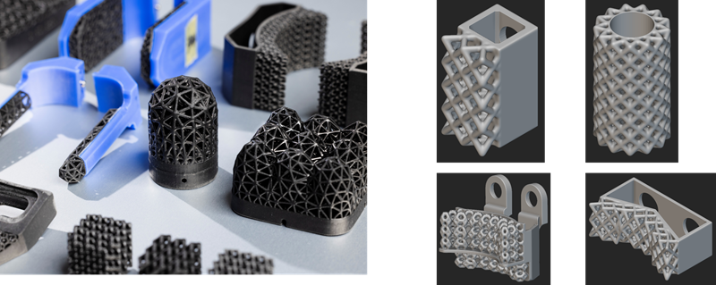 柔軟指は自由に理想の形状を設計可能