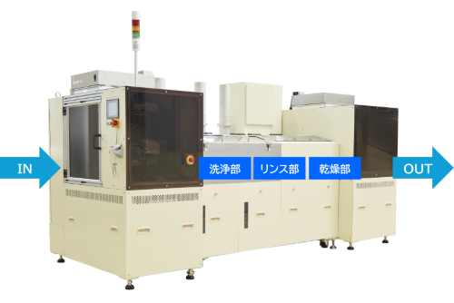 基板フラックス 洗浄装置 JX-300 | 洗浄装置／乾燥装置 | 製品情報