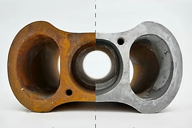 レーザークリーナー洗浄によるBefore/After（ケース①）