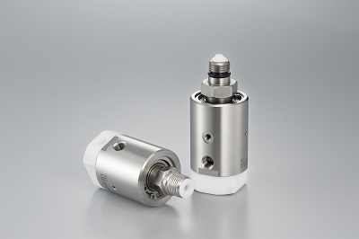 【半導体業界向け】純水・薬液・スラリー用 シングルポート ロータリージョイント